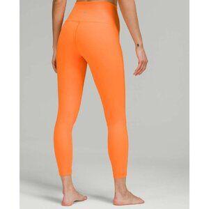 Lululemon Wunder Under High-Rise Tight 25" Orange Soda Size 2